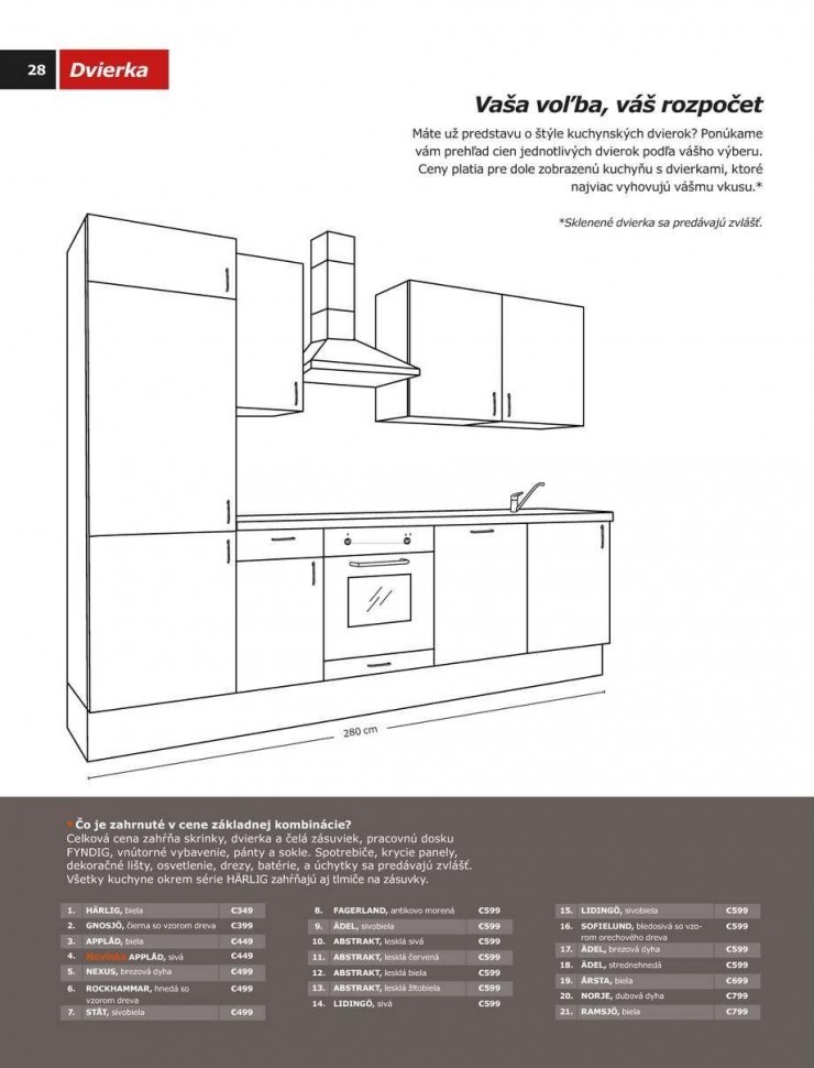 leták katalóg Ikea kuchyne 2014 strana 28