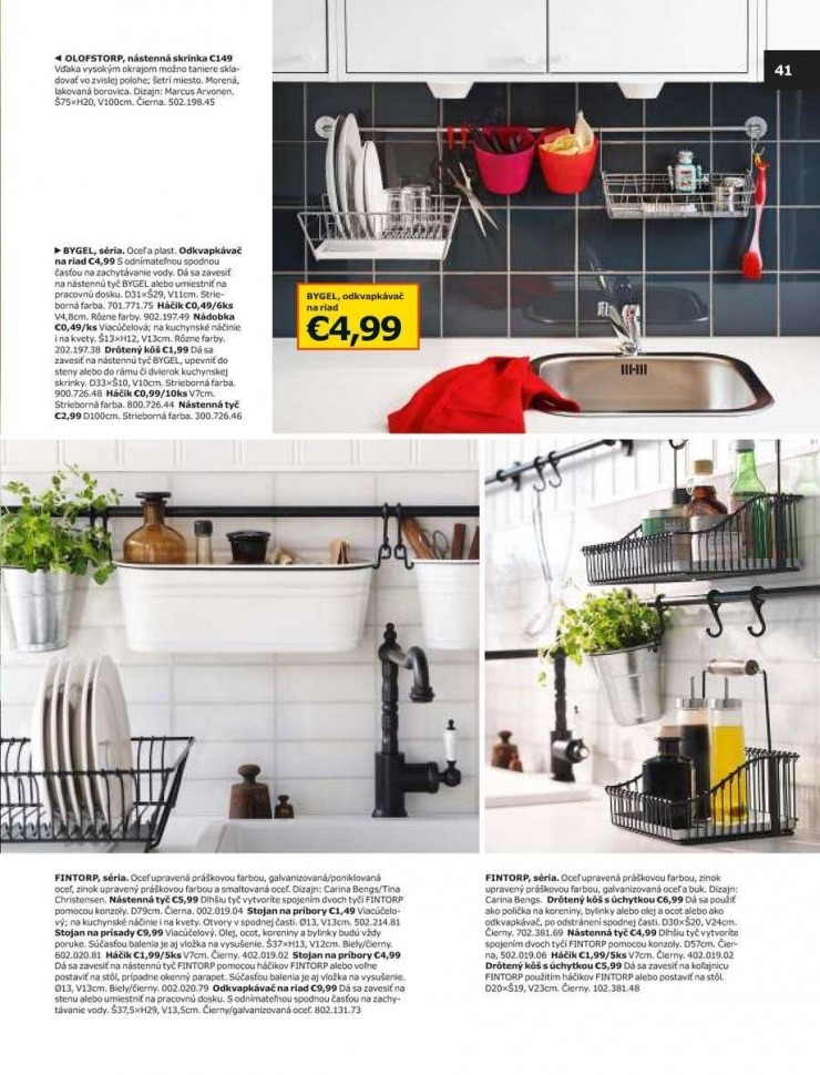 leták katalóg Ikea kuchyne 2014 strana 41