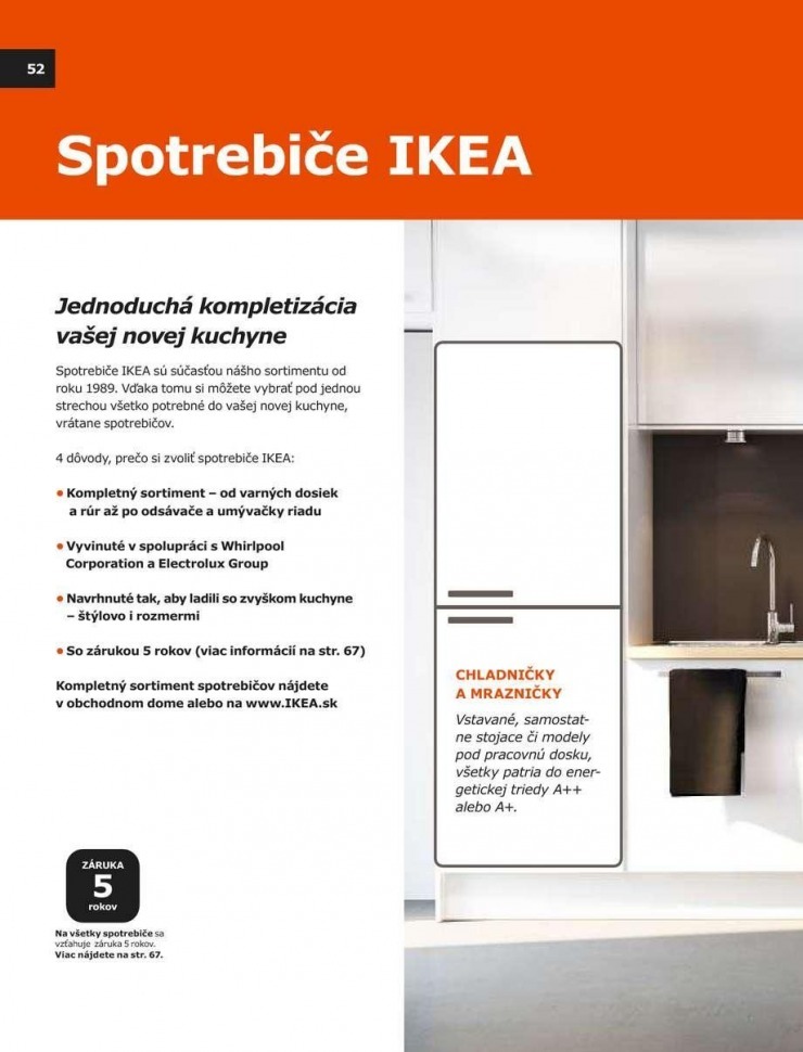 leták katalóg Ikea kuchyne 2014 strana 52