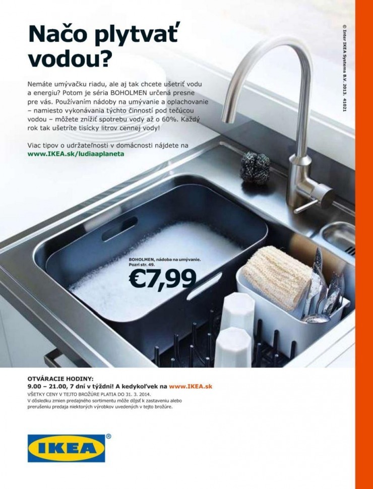 leták katalóg Ikea kuchyne 2014 strana 68