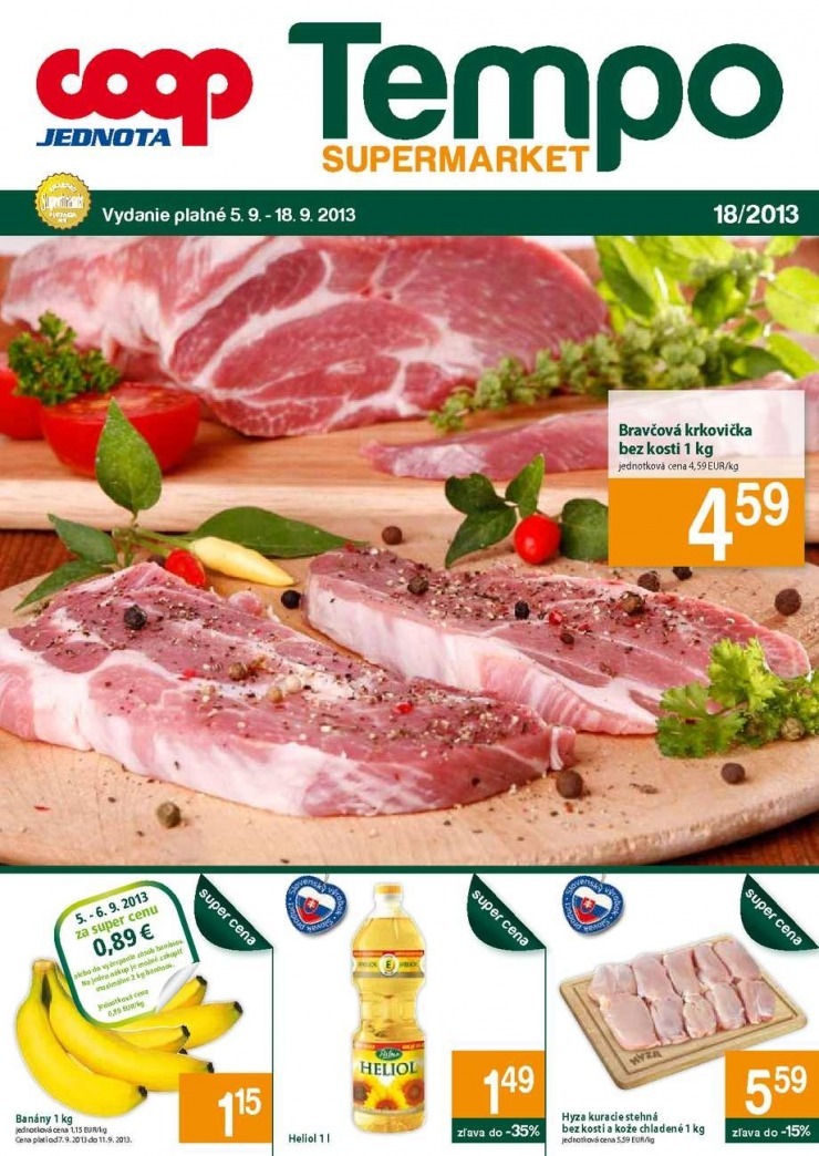 leták extra leták COOP - Tempo strana 1 leták extra leták COOP - Tempo strana 1