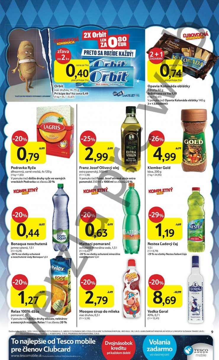 leták Tesco extra nabídka strana 9 leták Tesco extra nabídka strana 9