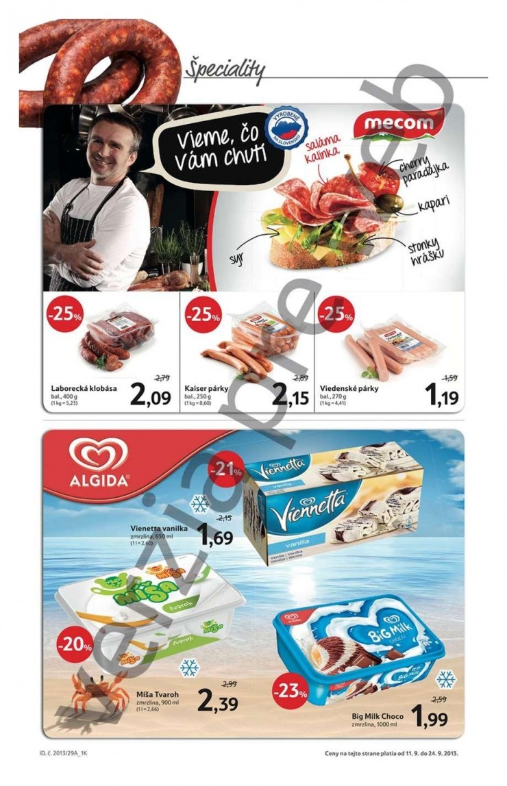 leták špeciálna ponuka Tesco strana 1 leták špeciálna ponuka Tesco strana 1