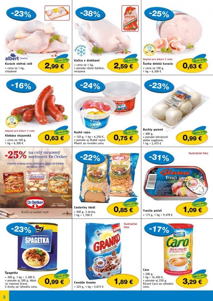 leták aktuálna ponuka Albert strana 2 leták aktuálna ponuka Albert strana 2