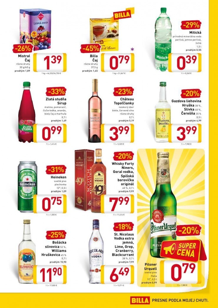 leták Billa extra ponuka strana 11 leták Billa extra ponuka strana 11