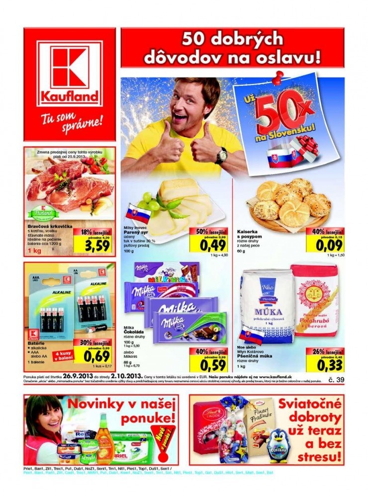 leták aktuálna ponuka Kaufland strana 1 leták aktuálna ponuka Kaufland strana 1