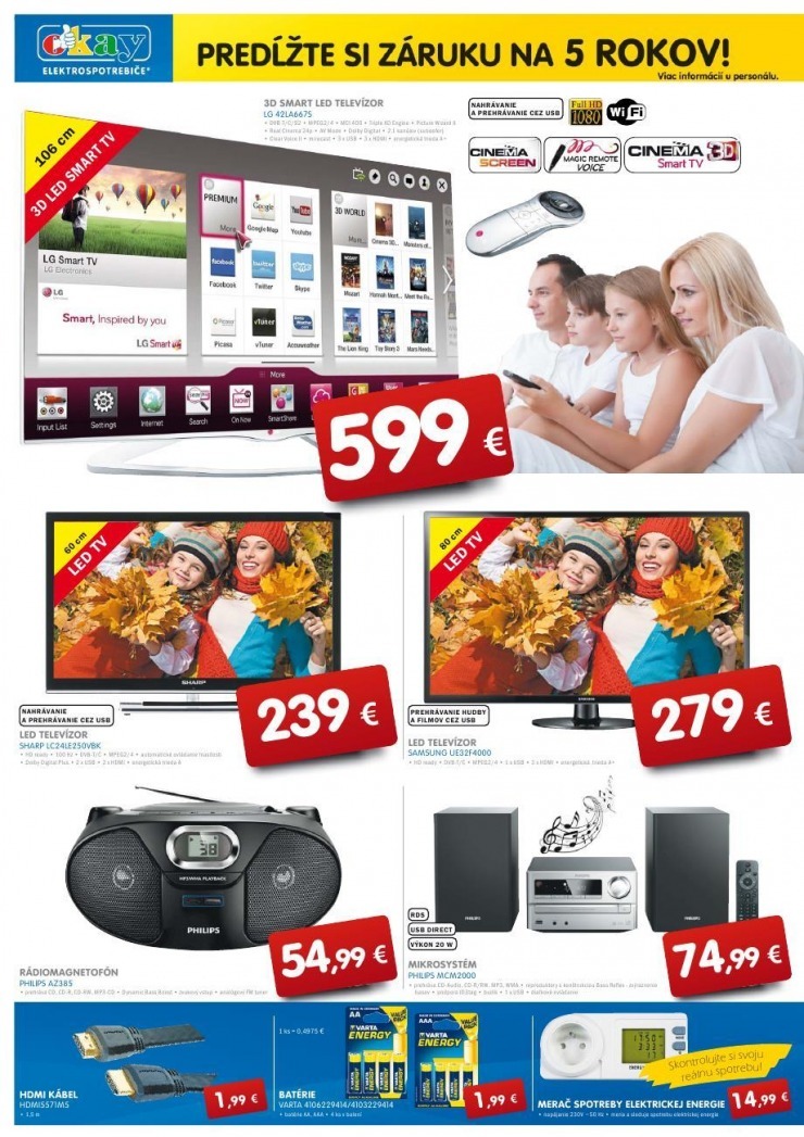 leták Okay exkluzívna ponuka strana 2 leták Okay exkluzívna ponuka strana 2