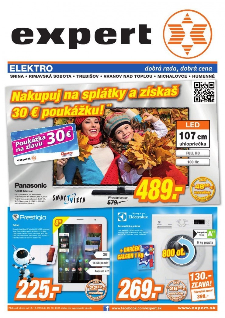 leták aktuálna ponuka Expert Elektro strana 1 leták aktuálna ponuka Expert Elektro strana 1