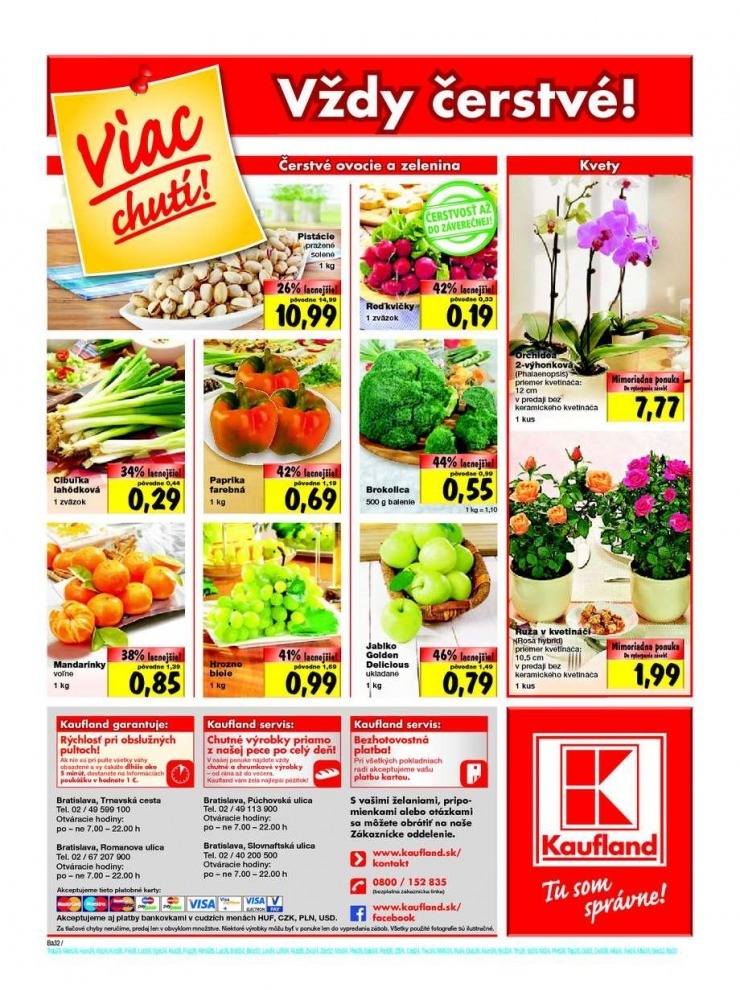 leták akčný leták Kaufland . Bratislava strana 32 leták akčný leták Kaufland . Bratislava strana 32
