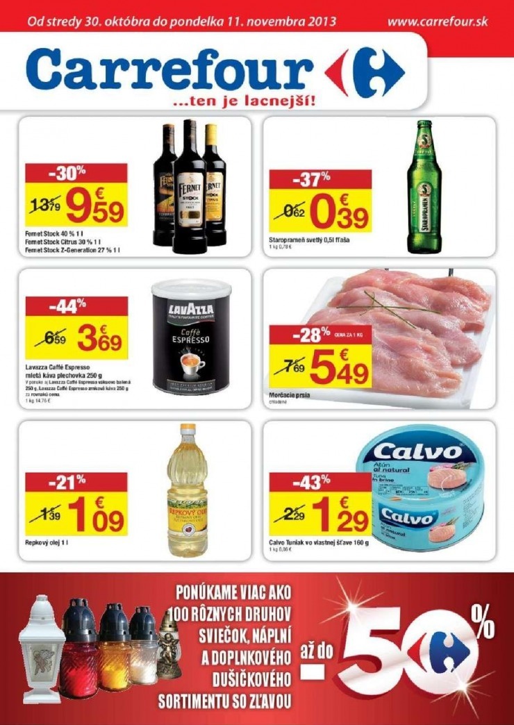 leták akčná ponuka Carrefour strana 1 leták akčná ponuka Carrefour strana 1