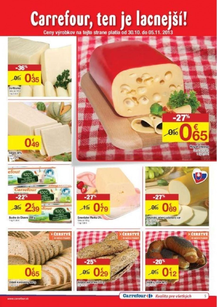 leták akčná ponuka Carrefour strana 5 leták akčná ponuka Carrefour strana 5