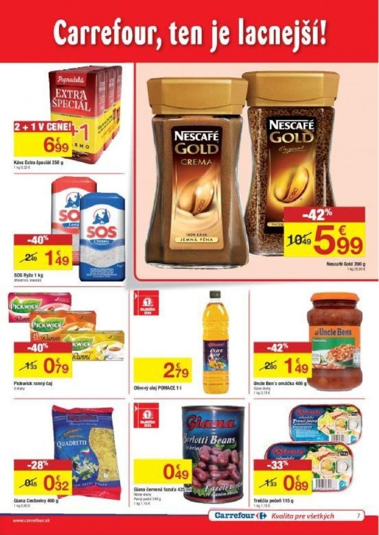 leták akčná ponuka Carrefour strana 7 leták akčná ponuka Carrefour strana 7