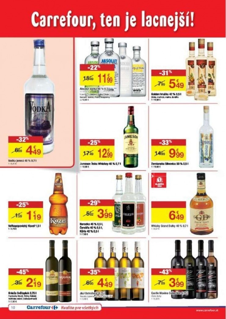 leták akčná ponuka Carrefour strana 10 leták akčná ponuka Carrefour strana 10