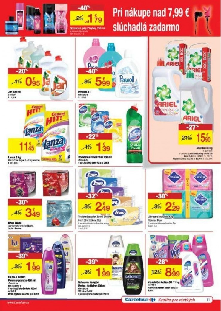 leták akčná ponuka Carrefour strana 11 leták akčná ponuka Carrefour strana 11