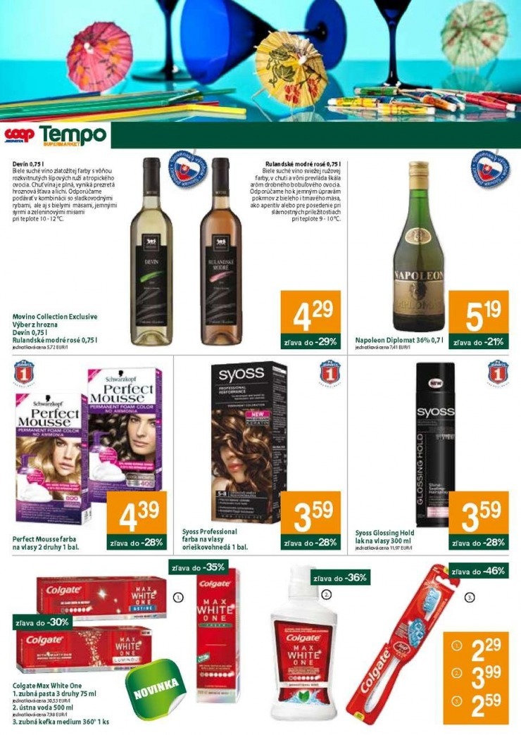 leták extra nabídka COOP Tempo strana 6 leták extra nabídka COOP Tempo strana 6