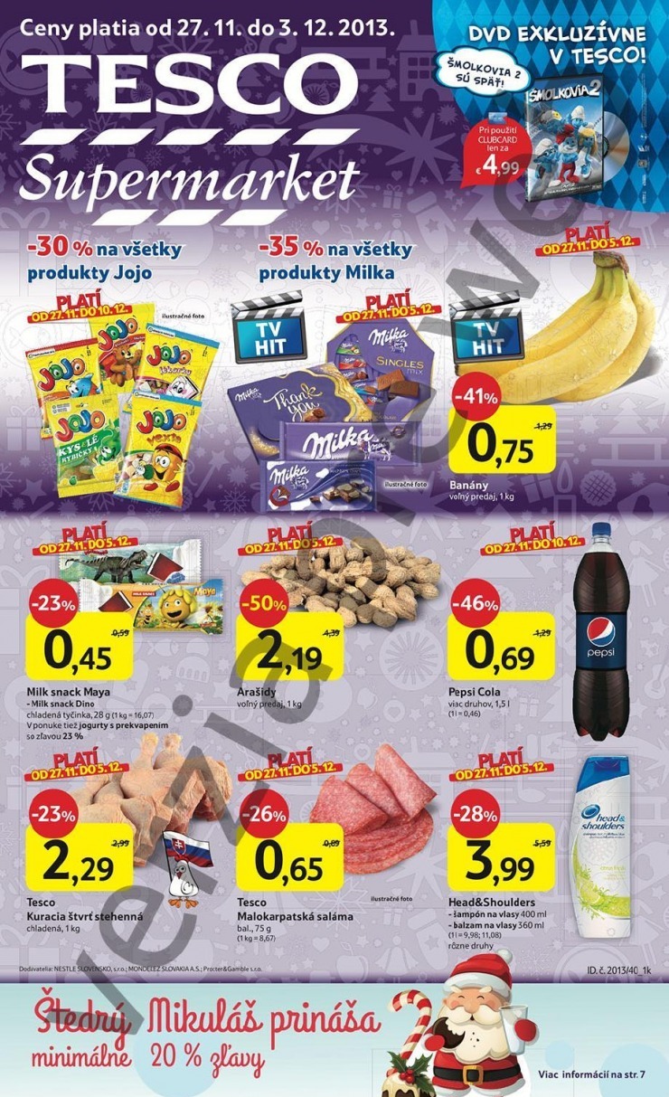 leták Tesco akciová ponuka strana 1 leták Tesco akciová ponuka strana 1