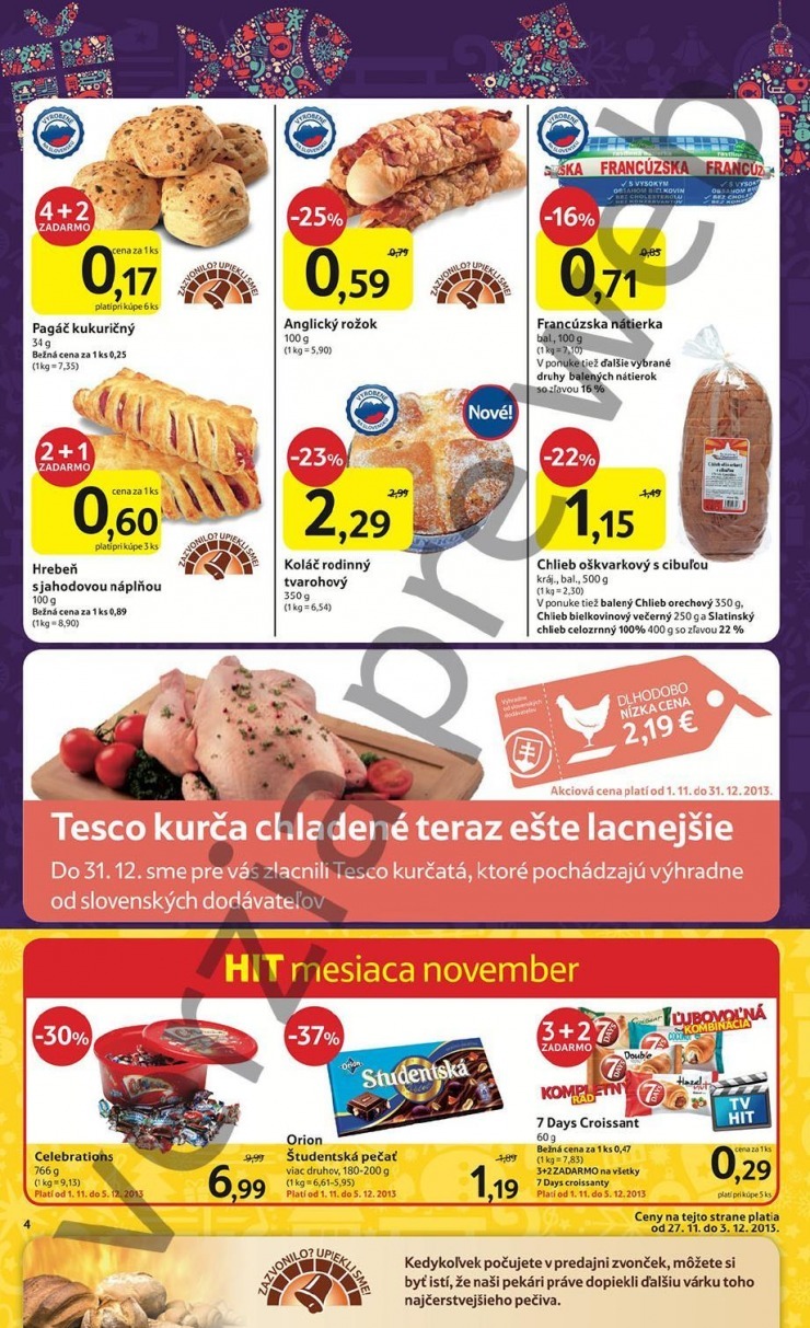 leták Tesco akciová ponuka strana 4 leták Tesco akciová ponuka strana 4