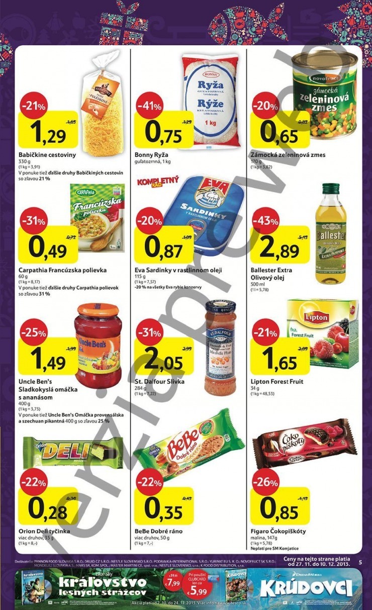 leták Tesco akciová ponuka strana 5 leták Tesco akciová ponuka strana 5
