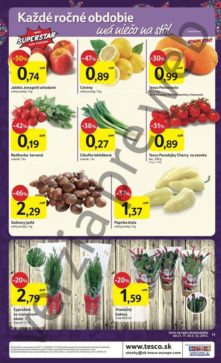 leták Tesco akciová ponuka strana 11 leták Tesco akciová ponuka strana 11