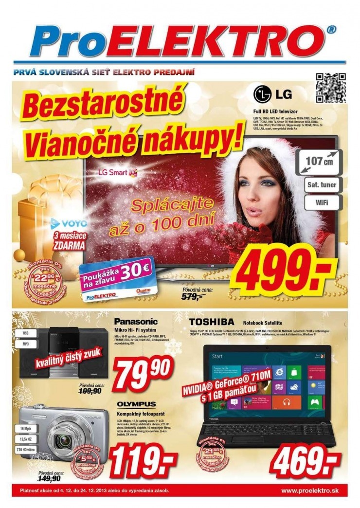 letk ProELEKTRO Vianon ponuka strana 1