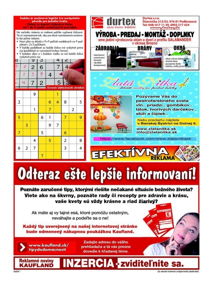 leták Kaufland leták - Banská Bystrica strana 29