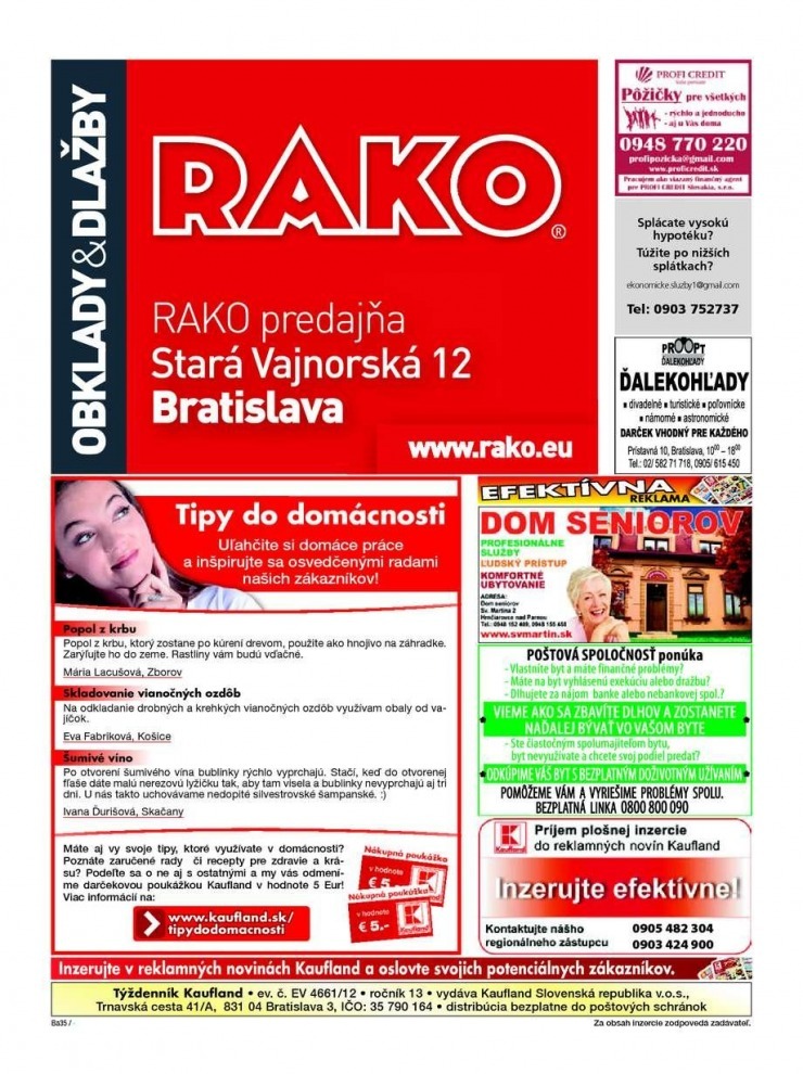 leták aktuálny leták Kaufland - Bratislava strana 35
