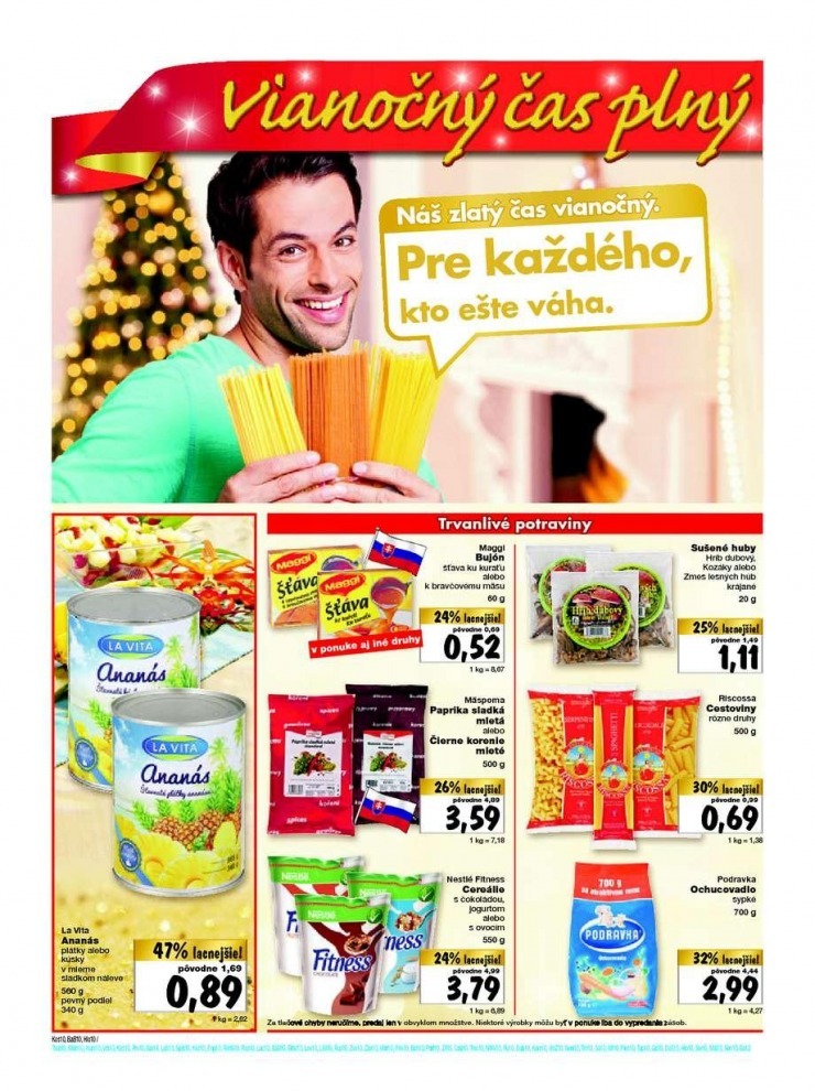 leták Kaufland akčná ponuka sviatočných cien strana 10 leták Kaufland akčná ponuka sviatočných cien strana 10