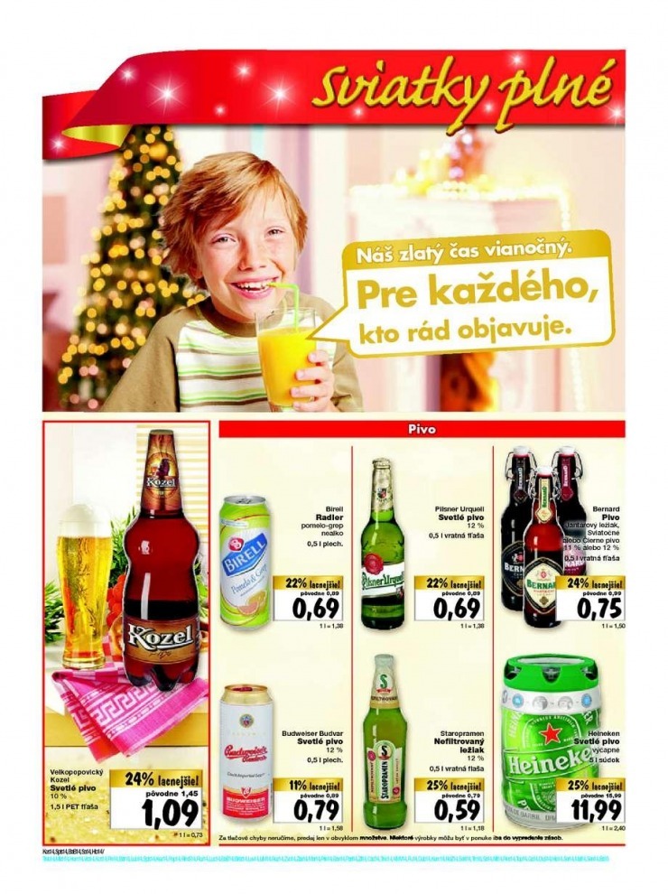 leták Kaufland akčná ponuka sviatočných cien strana 14 leták Kaufland akčná ponuka sviatočných cien strana 14