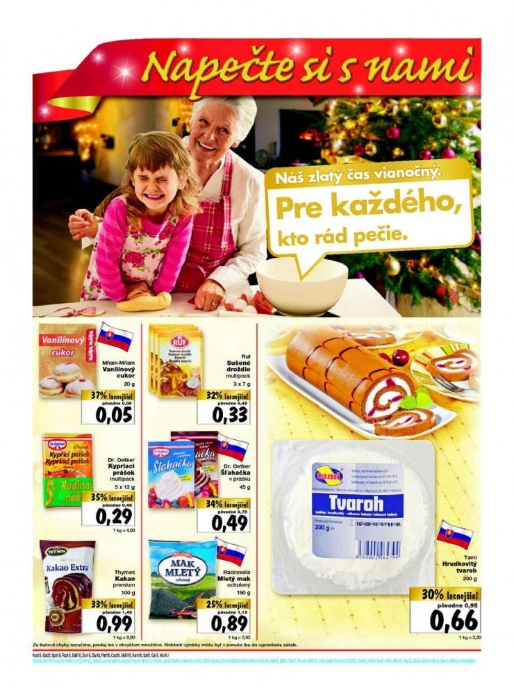 leták Kaufland akčná ponuka sviatočných cien strana 18 leták Kaufland akčná ponuka sviatočných cien strana 18
