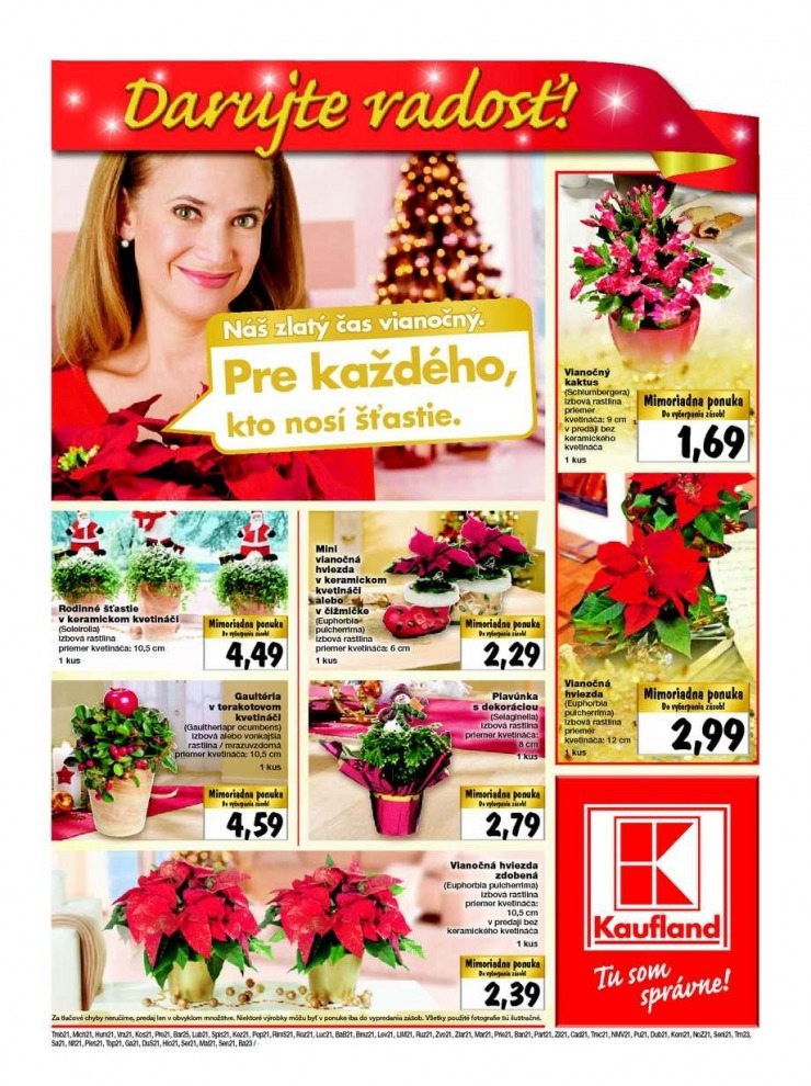 leták Kaufland akčná ponuka sviatočných cien strana 21 leták Kaufland akčná ponuka sviatočných cien strana 21