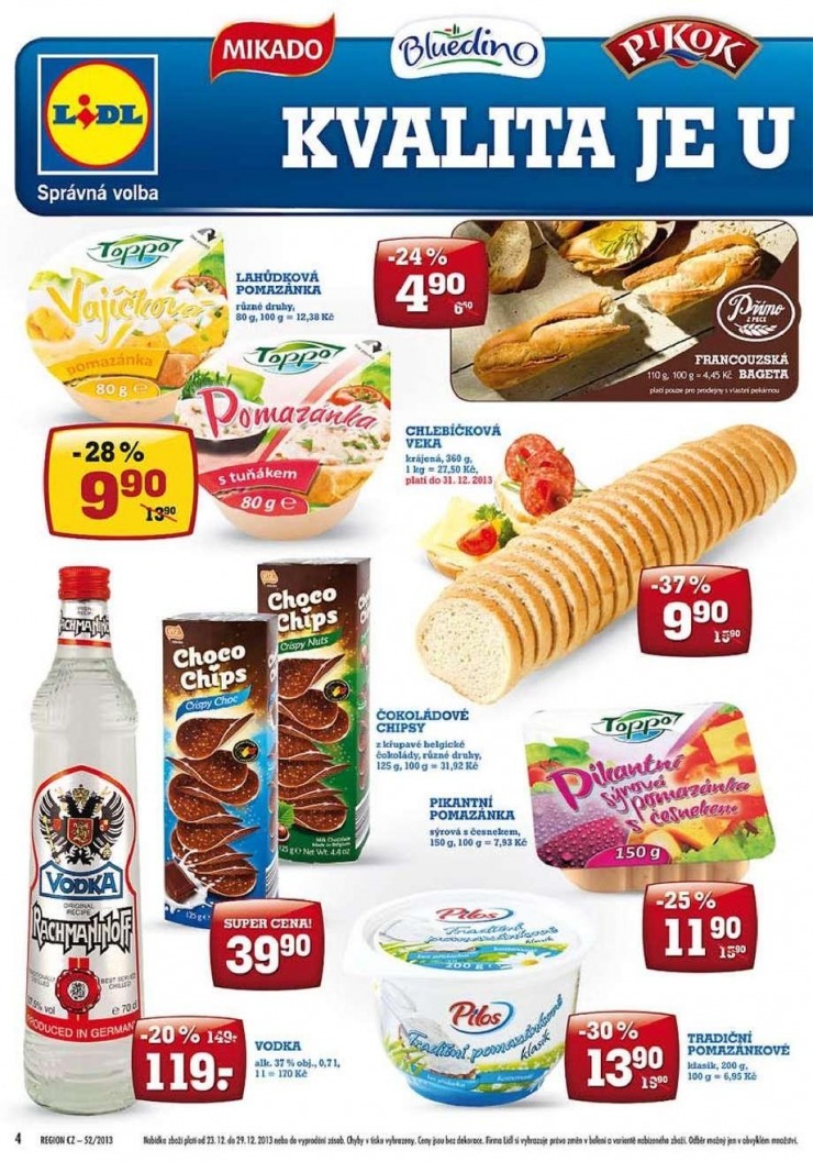 leták COOP Jednota - Vianočný leták strana 4 leták COOP Jednota - Vianočný leták strana 4