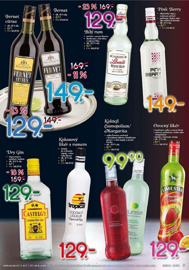 leták COOP Jednota - Vianočný leták strana 17 leták COOP Jednota - Vianočný leták strana 17