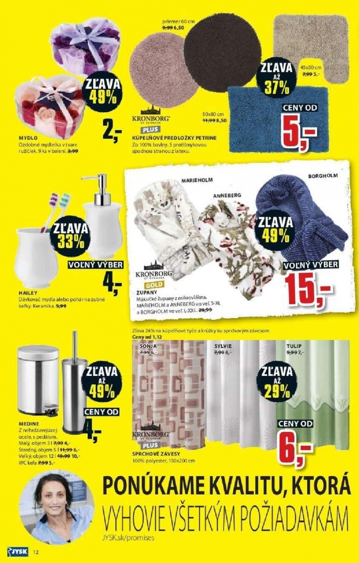 leták špeciálna ponuka Jysk strana 12 leták špeciálna ponuka Jysk strana 12