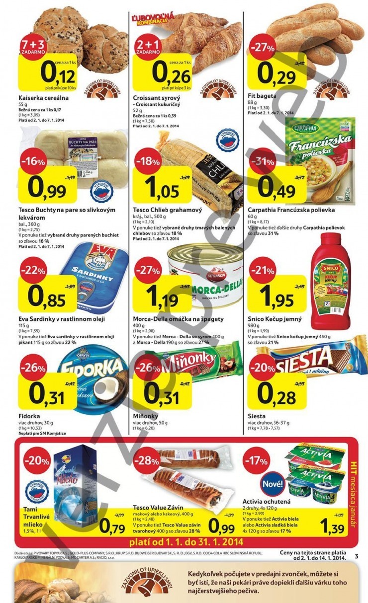 leták špeciálna leták Tesco - Trenčín strana 3 leták špeciálna leták Tesco - Trenčín strana 3