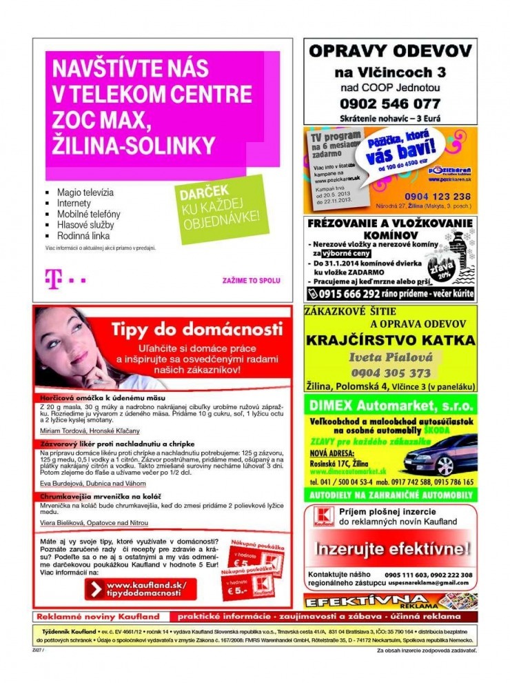 leták Kaufland leták - Žilina strana 27