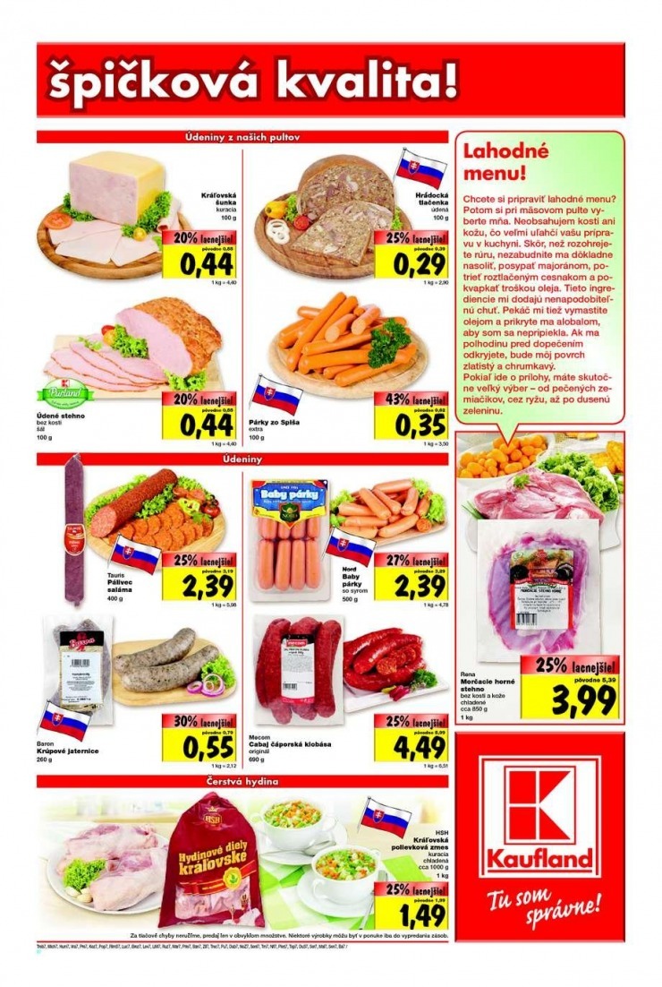 leták aktuálny leták Kaufland pre Trenčín strana 7 leták aktuálny leták Kaufland pre Trenčín strana 7