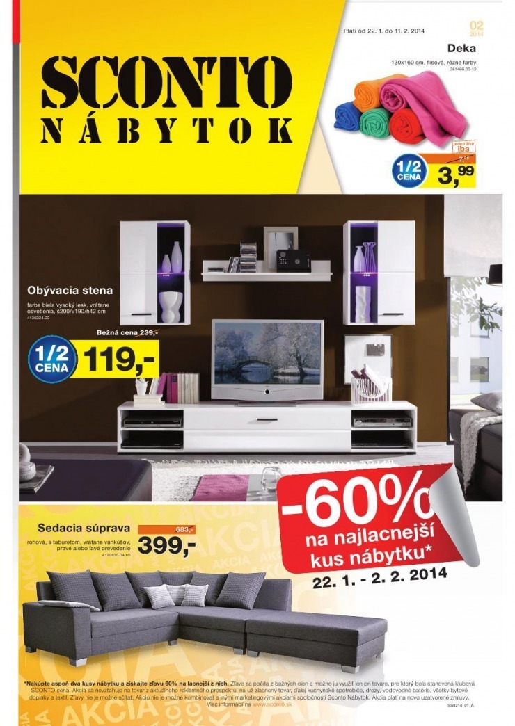 letk pecilny letk Sconto nbytok strana 1