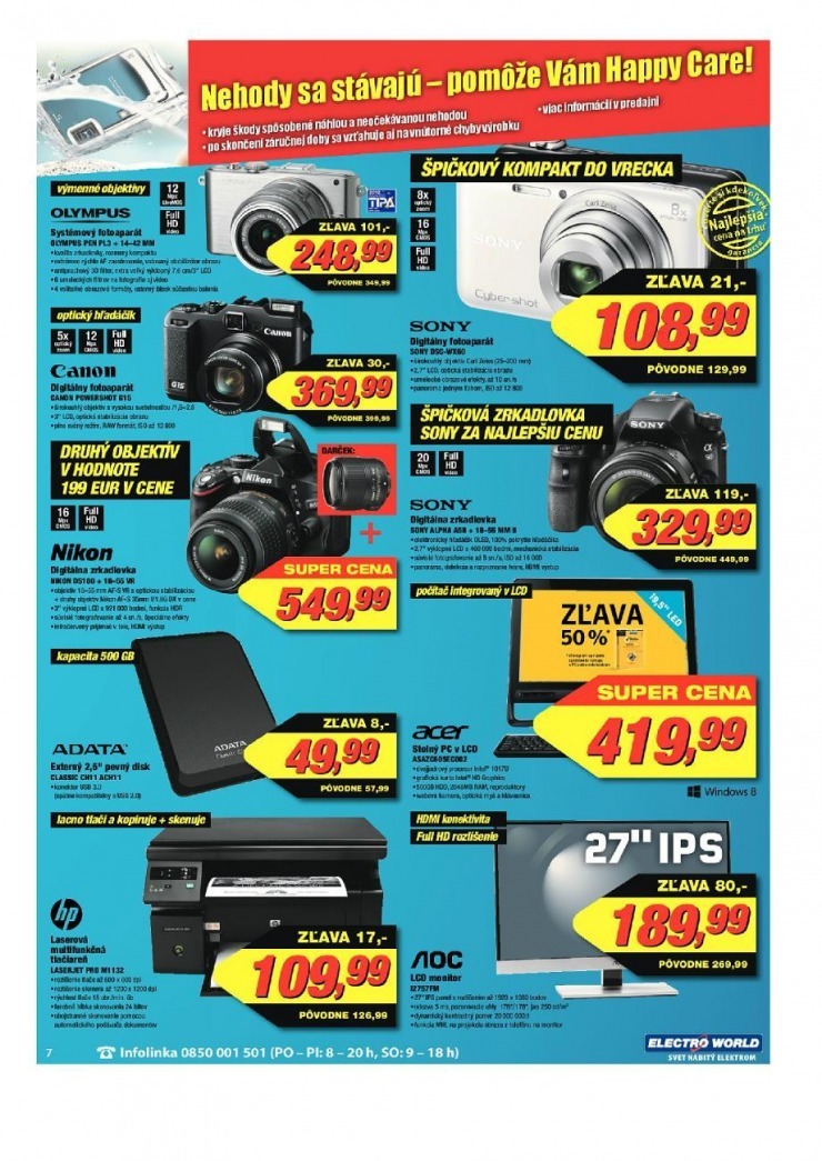 leták extra leták Electro World strana 7 leták extra leták Electro World strana 7