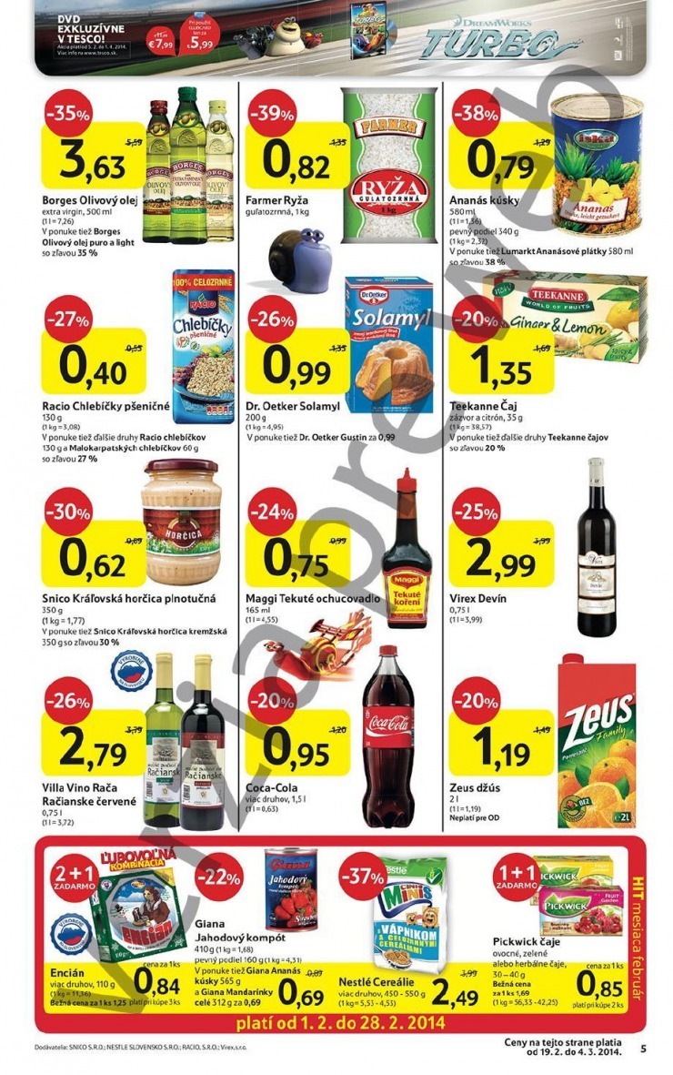 leták akčný leták Tesco strana 5 leták akčný leták Tesco strana 5