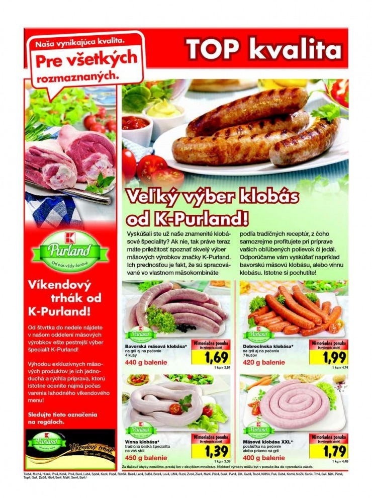 leták Kaufland TOP ponuka strana 4 leták Kaufland TOP ponuka strana 4