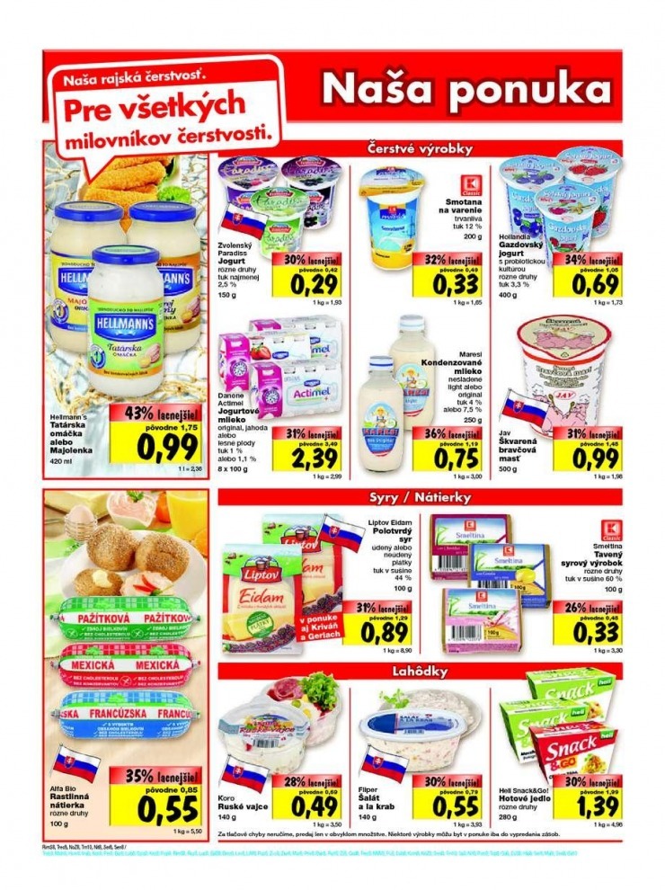 leták Kaufland TOP ponuka strana 8 leták Kaufland TOP ponuka strana 8