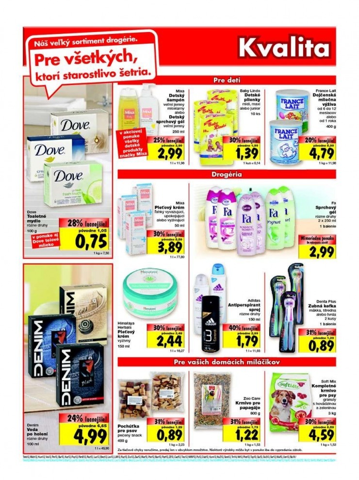leták Kaufland TOP ponuka strana 12 leták Kaufland TOP ponuka strana 12