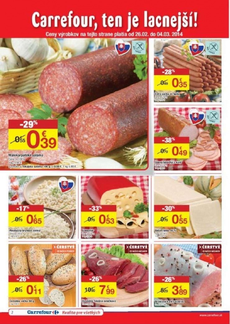 leták aktuálny Carrefour leták strana 2 leták aktuálny Carrefour leták strana 2