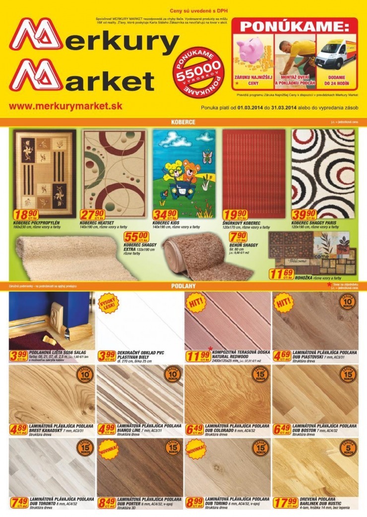 leták akčný leták Merkury Market strana 1 leták akčný leták Merkury Market strana 1