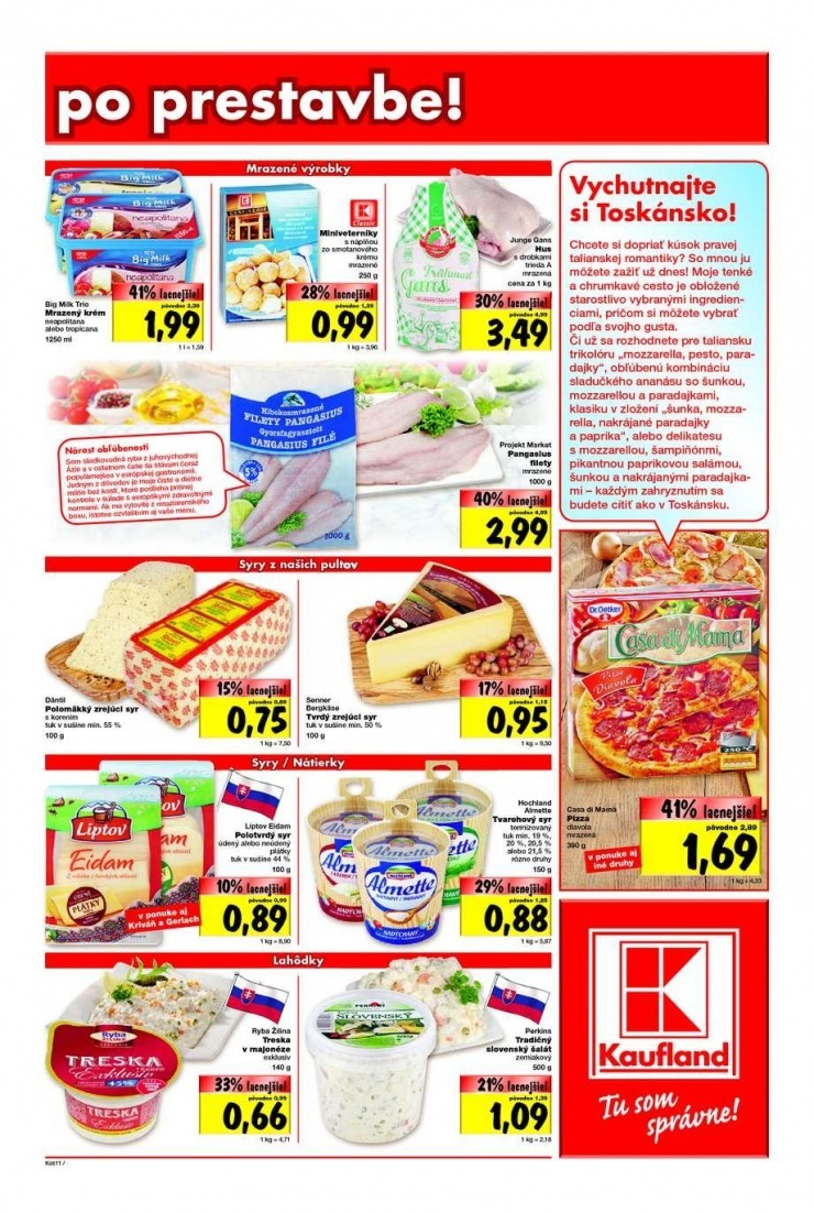 leták Kaufland extra ponuka - Košice strana 11