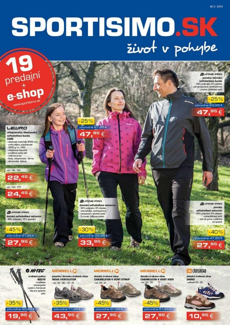 leták mimoriadný leták Sportisimo strana 1 leták mimoriadný leták Sportisimo strana 1