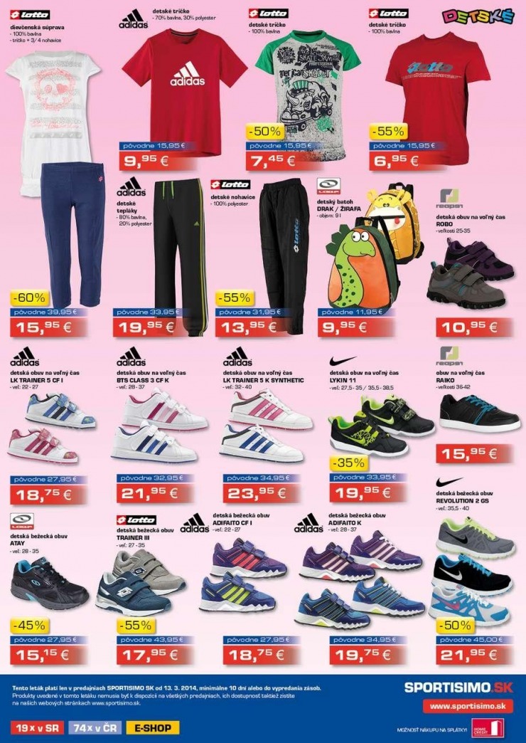leták mimoriadný leták Sportisimo strana 8 leták mimoriadný leták Sportisimo strana 8