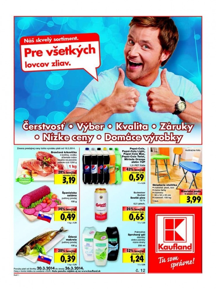 leták leták Kaufland - TOP ponuka strana 1 leták leták Kaufland - TOP ponuka strana 1