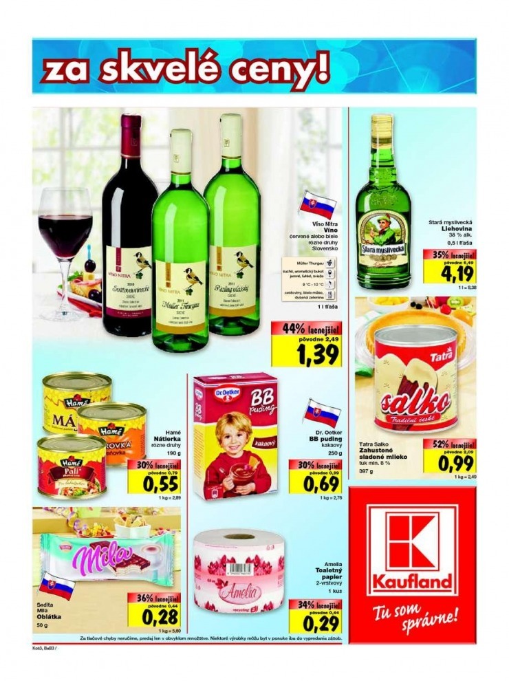 leták leták Kaufland - TOP ponuka strana 3 leták leták Kaufland - TOP ponuka strana 3