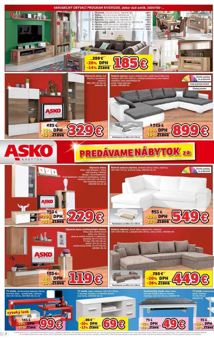 leták akciový leták ASKO - Prievidza strana 2 leták akciový leták ASKO - Prievidza strana 2